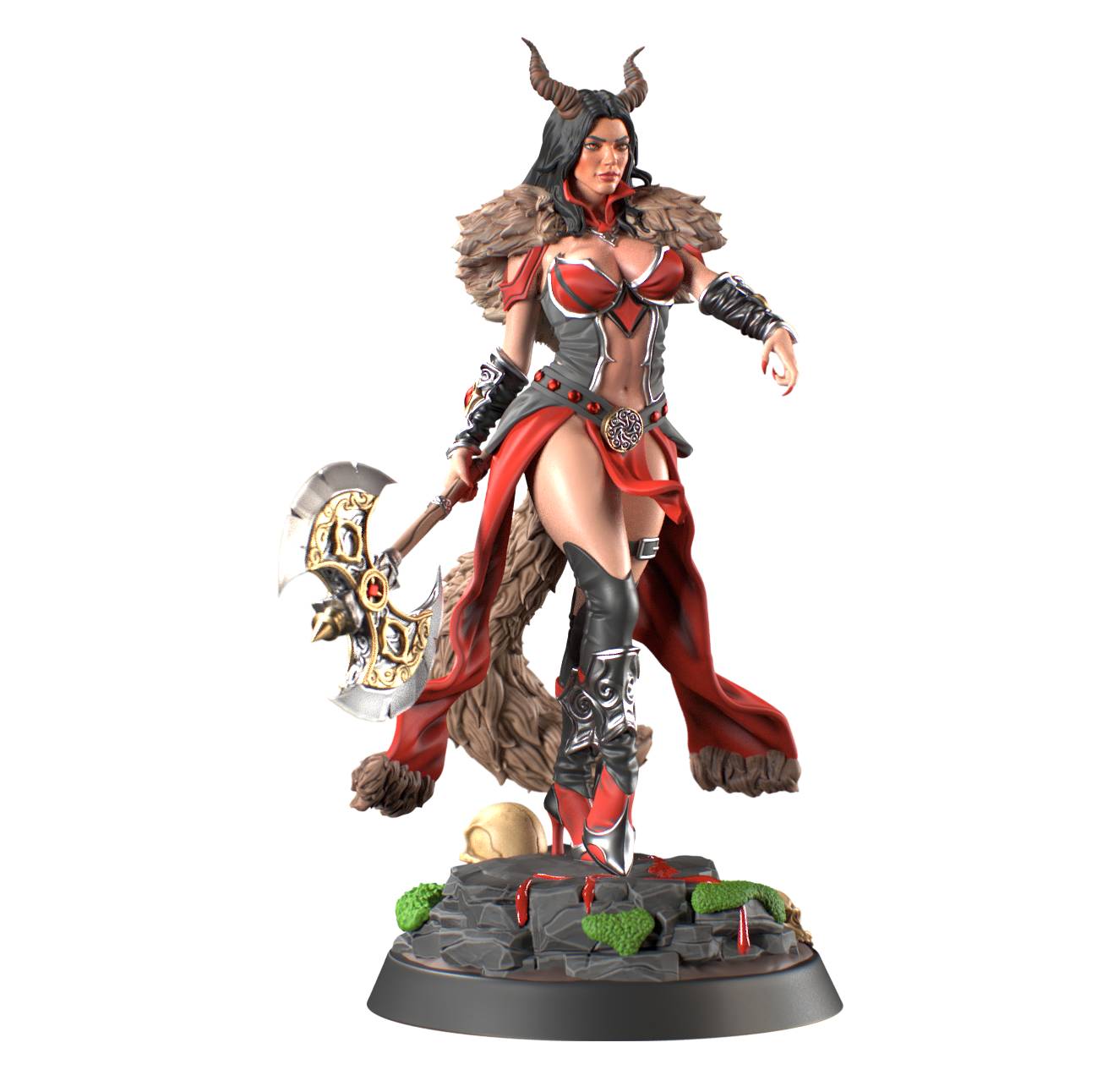 Sigrid the shadow Huntress Pose 1